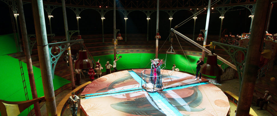 matilda musical greenscreen circus